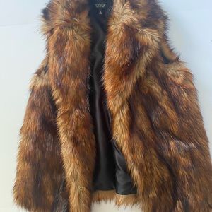 TopShop faux fur Vest